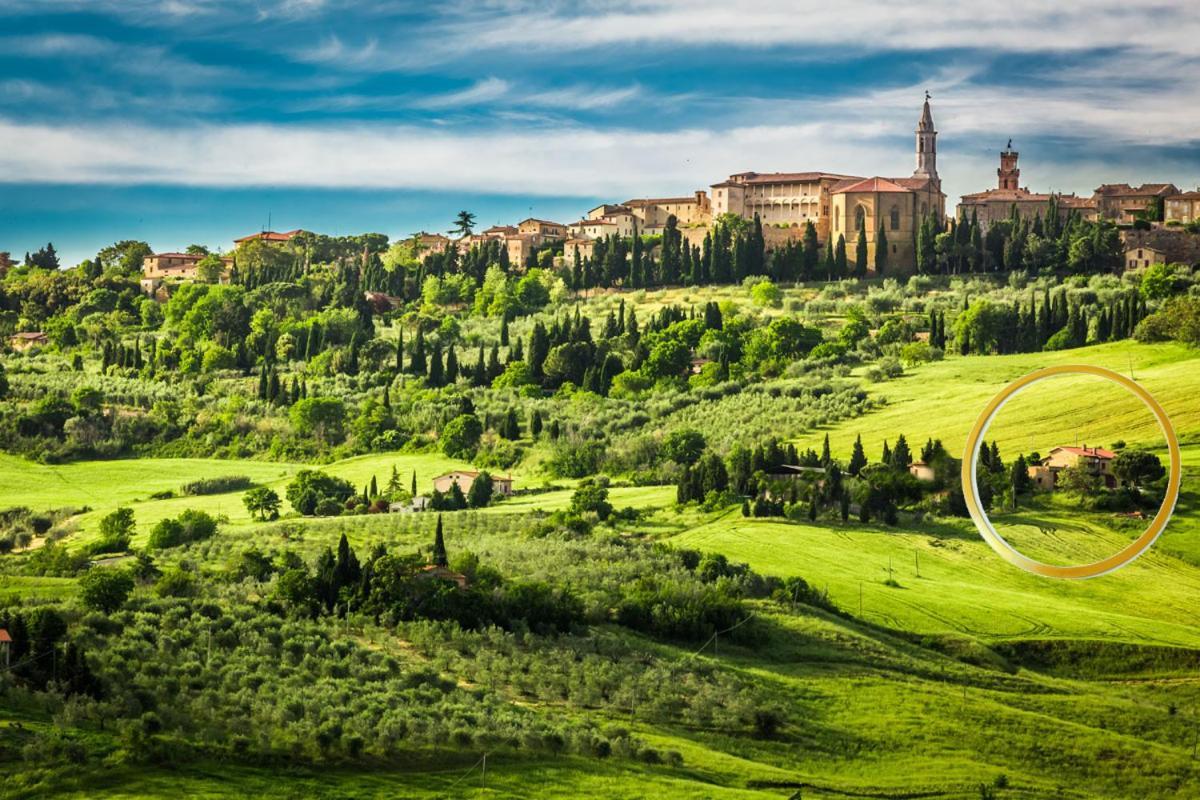 Agriturismo Il Casato Mag-Il Giogo Pienza Exteriör bild