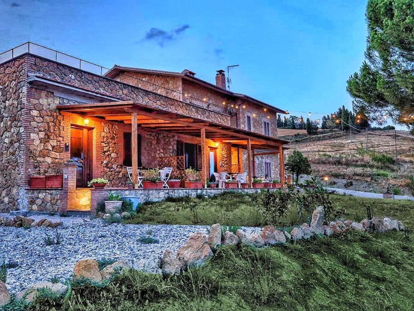 Agriturismo Il Casato Mag-Il Giogo Pienza Exteriör bild