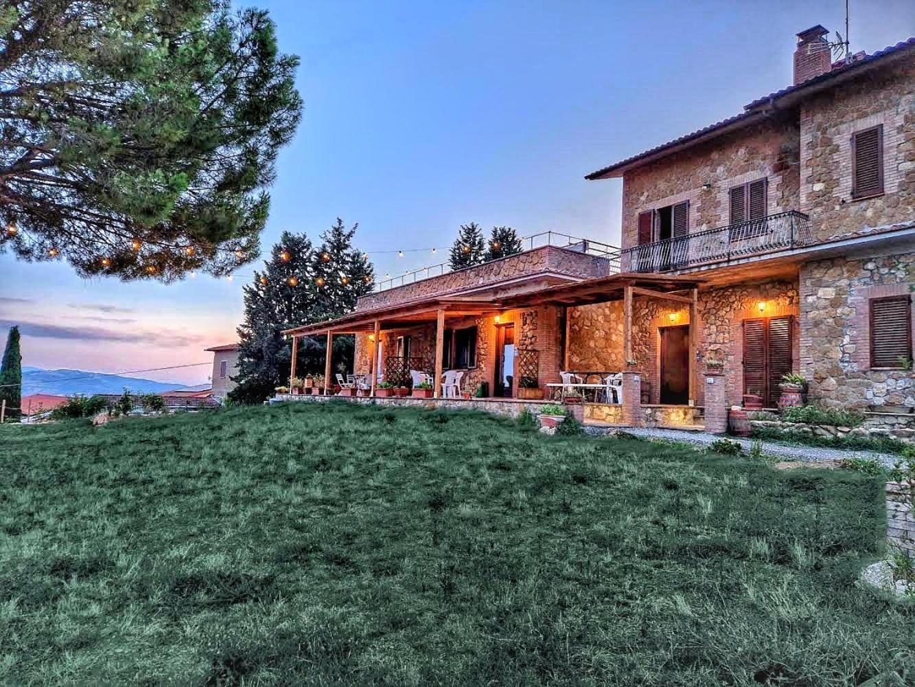 Agriturismo Il Casato Mag-Il Giogo Pienza Exteriör bild