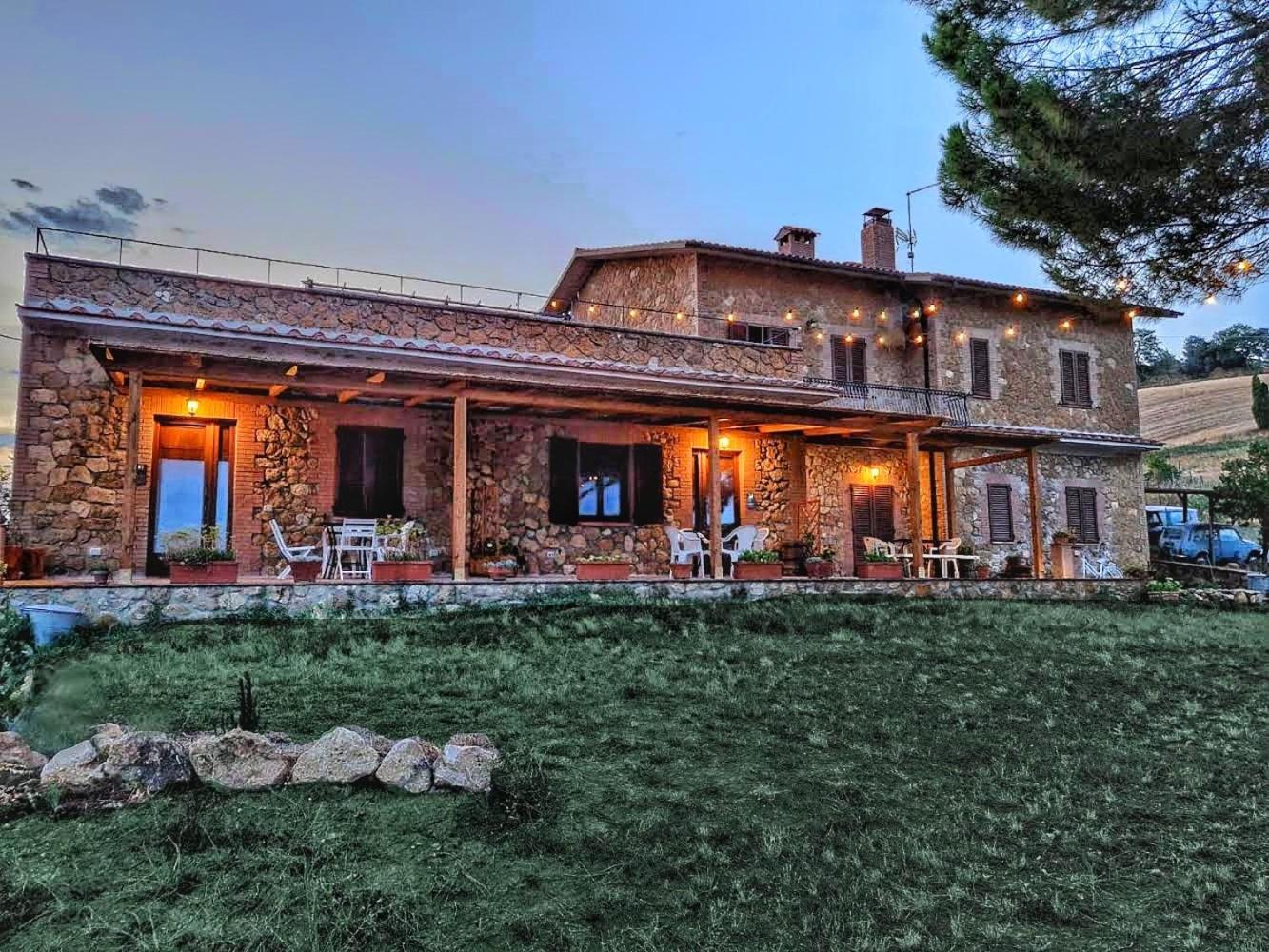 Agriturismo Il Casato Mag-Il Giogo Pienza Exteriör bild